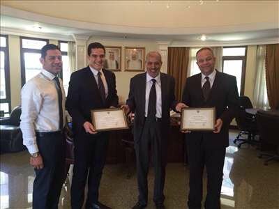 Embassy of Kuwait Awards Safir Hotel Cairo Team